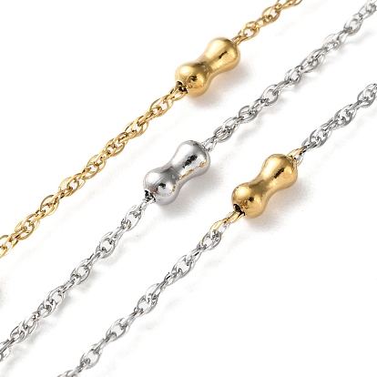 304 цепи из нержавеющей стали ссылка, ионное покрытие (ip), пайки, с катушкой, бамбуковую палку