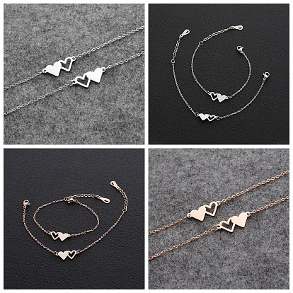 Модный 304 браслет из нержавеющей стали для ежедневного ношения, дарение, и поводы для свиданий