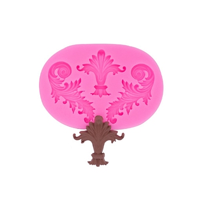 Угловые формы для помадки с тиснением в стиле ретро, Торт бордюр украшения пищевые силиконовые формы, для шоколада, конфеты, изготовление изделий из уф-смолы и эпоксидной смолы