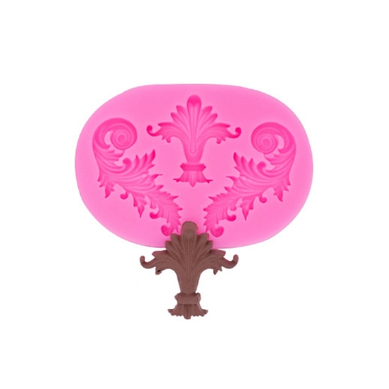 Угловые формы для помадки с тиснением в стиле ретро, Торт бордюр украшения пищевые силиконовые формы, для шоколада, конфеты, изготовление изделий из уф-смолы и эпоксидной смолы