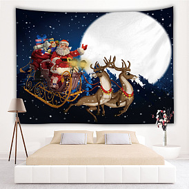 Hanging Decorative Fabric Christmas Printed Tapestry