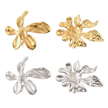 304 открытые кольца манжеты из нержавеющей стали, цветок