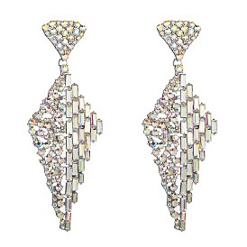 Sparkling Rhinestone Earrings for Glamorous Fashionistas - Celebrity Style Jewelry