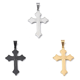 304 подвески из нержавеющей стали, крест очарование