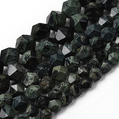 Натуральные пряди камбабы из яшмы, звезды вырезать круглые бусы, граненые