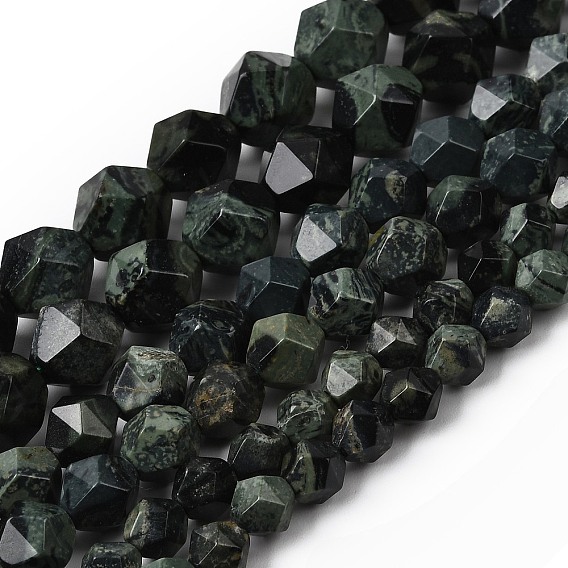 Натуральные пряди камбабы из яшмы, звезды вырезать круглые бусы, граненые