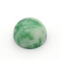 Dome/Half Round Natural Green Spot Jasper Cabochons