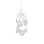 Forest Style Woven Net/Web with Feather with Iron Home Crafts Wall Hanging Decoration, Flower