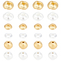 24Pcs 3 Style Brass Beads, Long-Lasting Plated, Mix-shaped