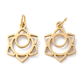 Ионное покрытие (ip) 304 брелоки из нержавеющей стали, с целью перехода в кольце, лазерная резка, очарование чакры