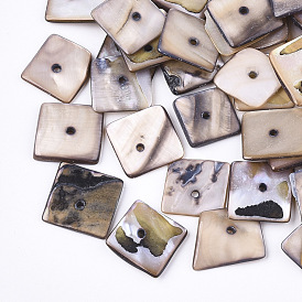 Freshwater Shell Beads, Square