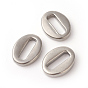 201 Stainless Steel Chain Tabs, Chain Extender Connectors, Oval