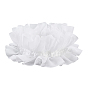Cuello de gasa con volantes de poliéster, con cinta de raso, cuello desmontable para vestidos