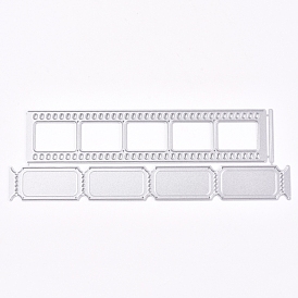 Frame Metal Cutting Dies Stencils, for DIY Scrapbooking/Photo Album, Decorative Embossing DIY Paper Card, Camera Film