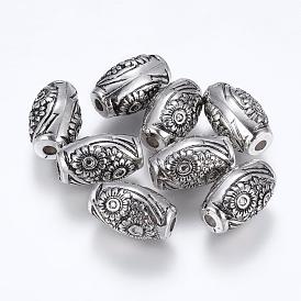 Ccb perles en plastique, ovale