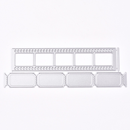 Frame Metal Cutting Dies Stencils, for DIY Scrapbooking/Photo Album, Decorative Embossing DIY Paper Card, Camera Film