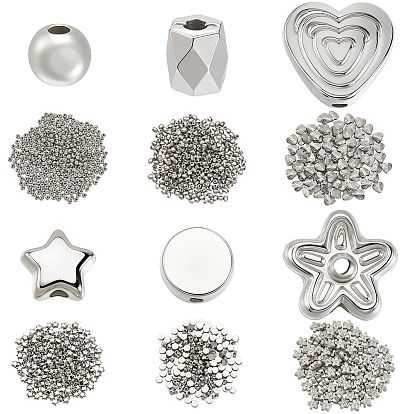 1800 ПК 6 стили CCB пластиковые бусины, разнообразные