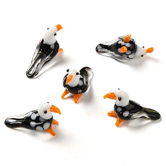 Ручной работы украшения дома бусины, 3d украшения в виде птиц для подарка