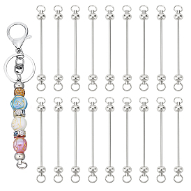 30шт. сплав и железный пруток для ключей с бусинами