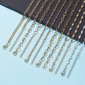 304 женские ожерелья-цепочки из нержавеющей стали