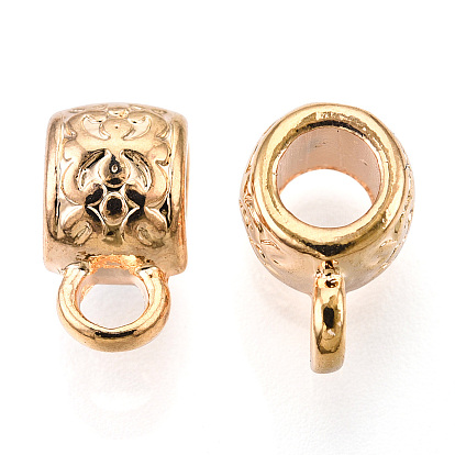 Brass Tube Bails, Loop Bails, Cadmium Free & Nickel Free & Lead Free, Rondelle