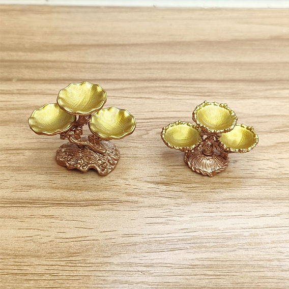 Миниатюрные украшения из сплава фруктов, аксессуары для кукольного домика с микро-ландшафтом, притворяясь опорными украшениями