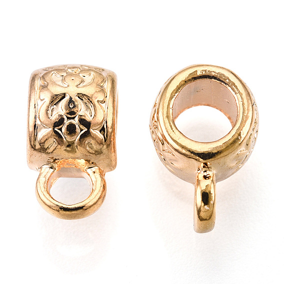 Brass Tube Bails, Loop Bails, Cadmium Free & Nickel Free & Lead Free, Rondelle