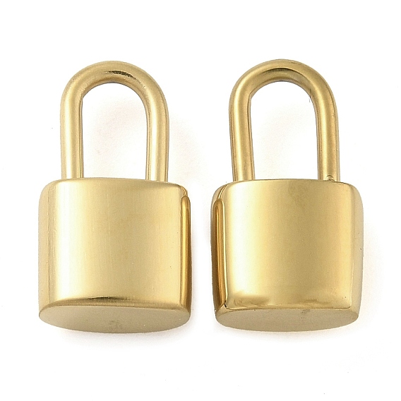 Ионное покрытие (ip) 304 брелоки из нержавеющей стали, подвесной замок