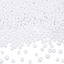 Small Craft Foam Balls, Round, for DIY Wedding Holiday Crafts Making