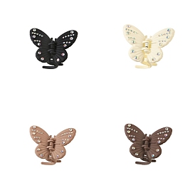 Plastic Claw Hair Clips, Hair Accessories for Women & Girls, Butterfly