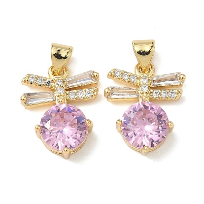 Латунные микро проложить кубического циркония подвески, без свинца и без кадмия, долговечный