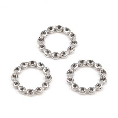 304 из нержавеющей стали бусы, кольцо