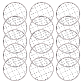 15шт. вставка в виде лягушки из жести с квадратными сетками, принадлежности для аранжировки цветов