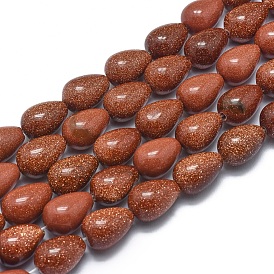 Синтетические голдстоуновские бисер пряди, слеза