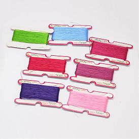 Неэластичная экологически чистая окрашенная хрустальная нить, сильная несущая способность и износ сопротивления, 0.4 мм, около 32.8 ярдов (30 м) / шт.