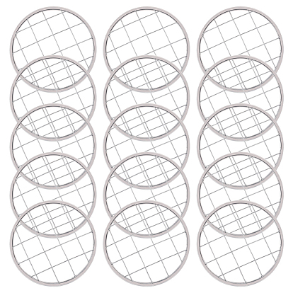 15шт. вставка в виде лягушки из жести с квадратными сетками, принадлежности для аранжировки цветов