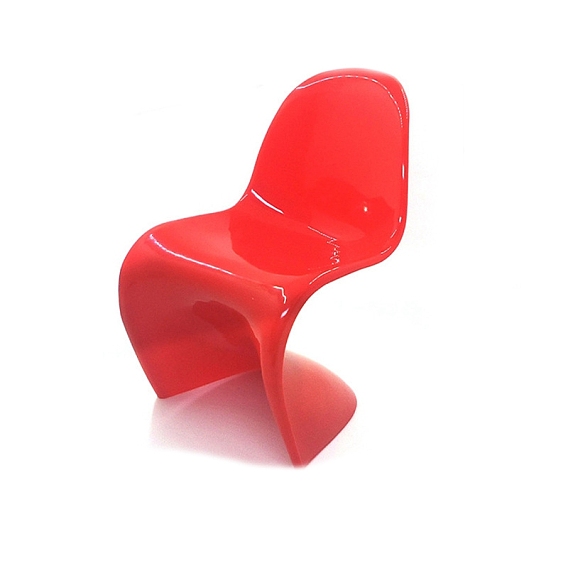 Пластиковый Modway Slither обеденный стульчик с миниатюрными украшениями, аксессуары для домашнего кукольного домика с микро-ландшафтом, притворяясь опорными украшениями