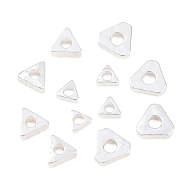 Латунные бусины, треугольные