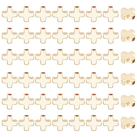 60 латунные бусины шт., крестик