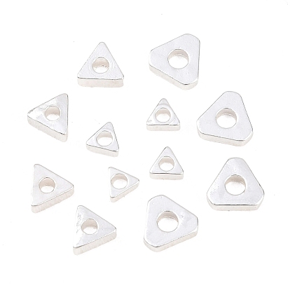 Латунные бусины, треугольные