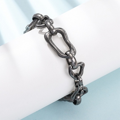 304 Массивные браслеты из нержавеющей стали с цепочками для женщин и мужчин, nuggest