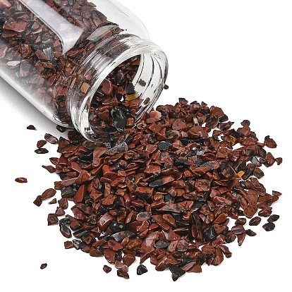 Natürliche Mahagoni Obsidian Chip Perlen, kein Loch / ungekratzt