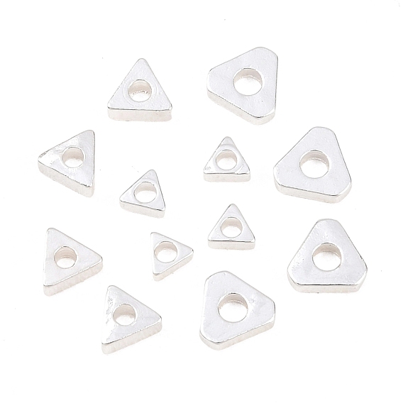 Латунные бусины, треугольные