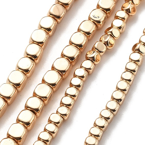 Синтетических немагнитных гематит бисер нитей, кубические