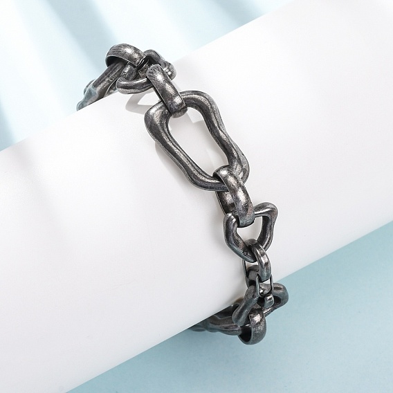 304 Массивные браслеты из нержавеющей стали с цепочками для женщин и мужчин, nuggest