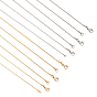 304 Stainless Steel Boston Link Chain Necklace, with Lobster Claw Clasp