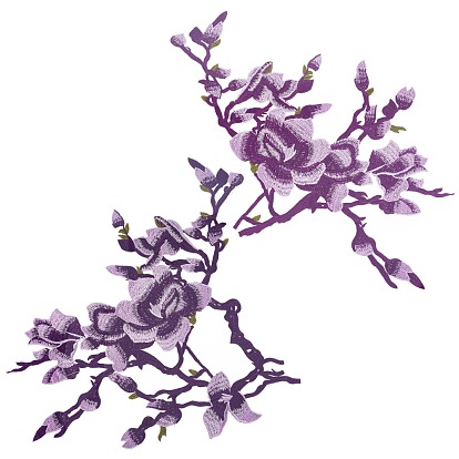 Polyseterapplikation, Ornament Zubehör, Blume