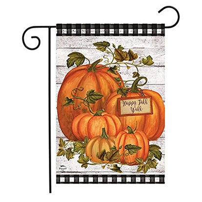 Garden Flag for Thanksgiving Day, Double Sided Linen House Flags, for Home Garden Yard Office Decorations
