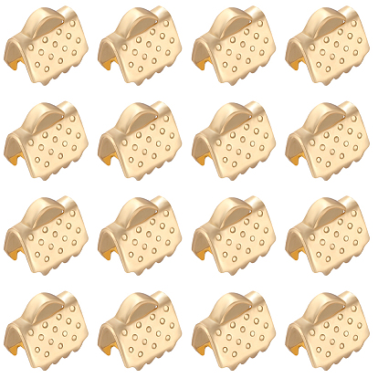 100шт 304 обжимные концы ленты из нержавеющей стали