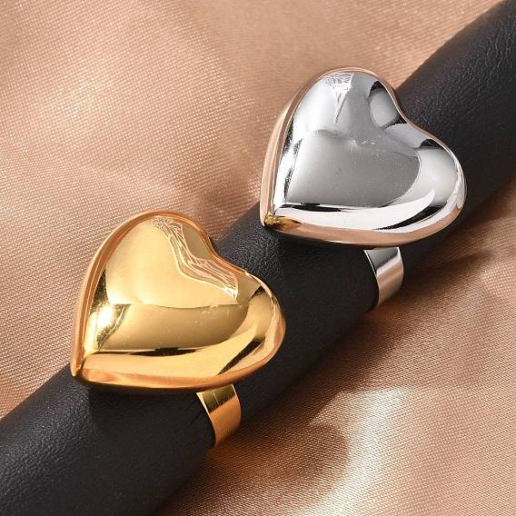 304 регулируемые кольца из нержавеющей стали, сердце